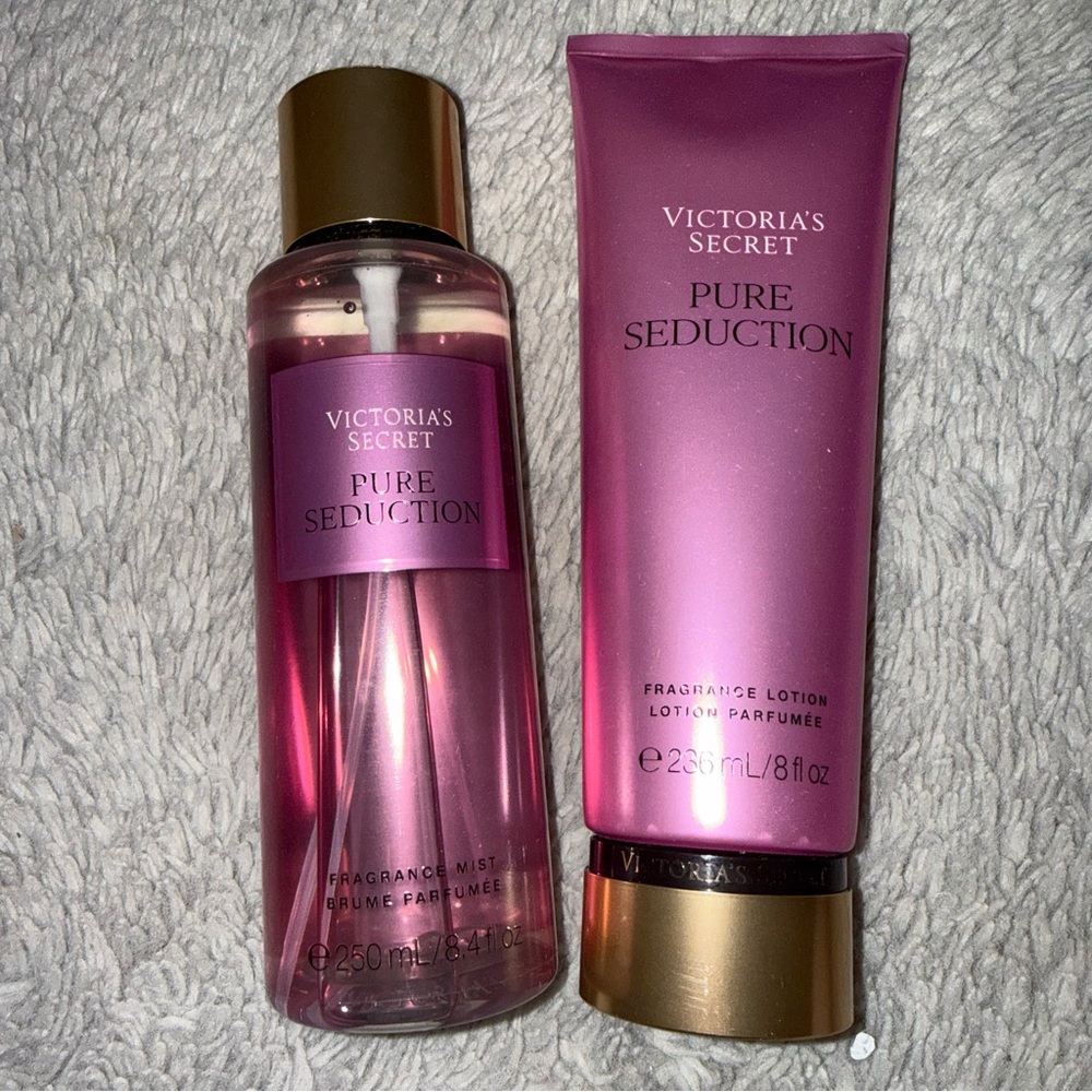 Victoria Secret Pure Seduction lotion and spray